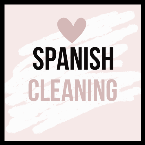 Spanish cleaning products