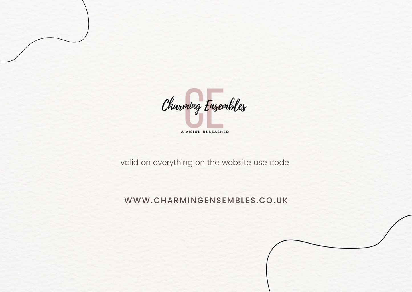 charming ensembles gift card