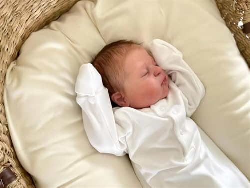 20 Inches Reborn Baby Dolls Reborn Babies Handmade Lifelike Baby Dolls Sleeping Newborn Baby Soft Cloth Body Like a Real Baby