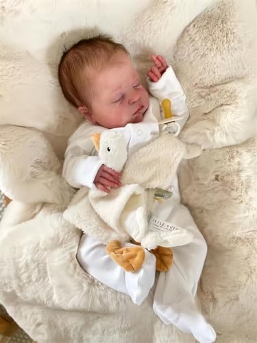 20 Inches Reborn Baby Dolls Reborn Babies Handmade Lifelike Baby Dolls Sleeping Newborn Baby Soft Cloth Body Like a Real Baby