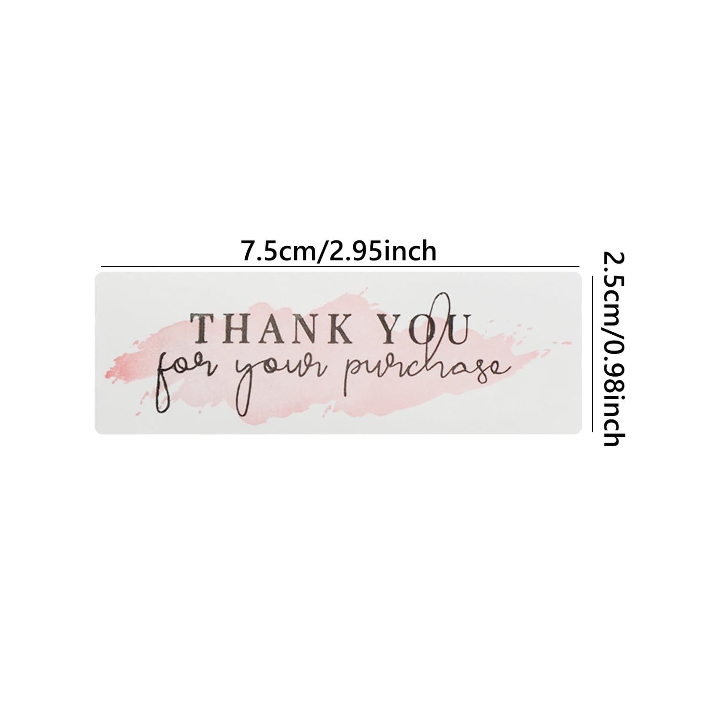 Thank You Stickers, 120pcs Thank You for Supporting My Small Business Stickers Self-Adhesive Roll Label Sticker for Thank You Gift Wrapping Business Online Retailers Boutiques Shop Y7GXGMTZ (Support)