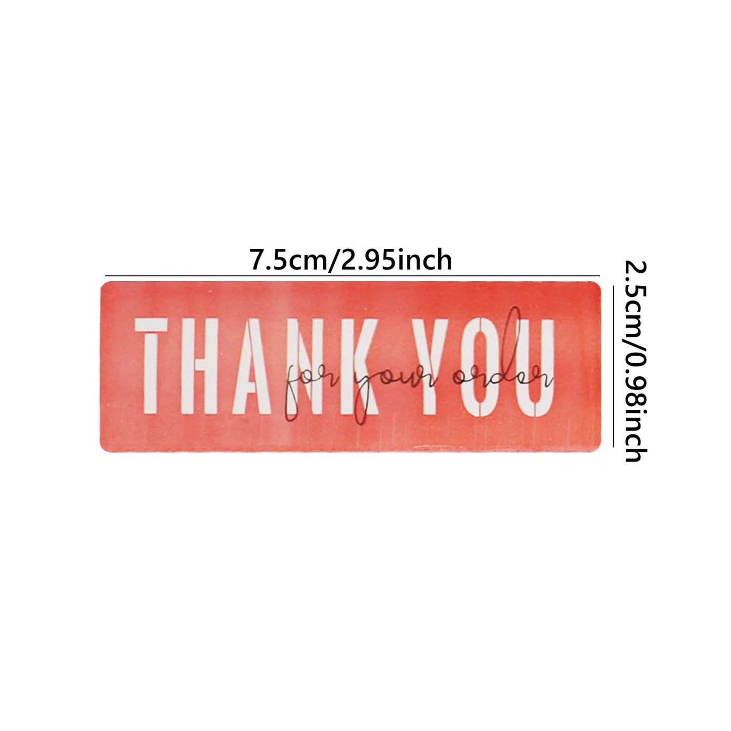 Thank You Stickers, 120pcs Thank You for Supporting My Small Business Stickers Self-Adhesive Roll Label Sticker for Thank You Gift Wrapping Business Online Retailers Boutiques Shop Y7GXGMTZ (Support)