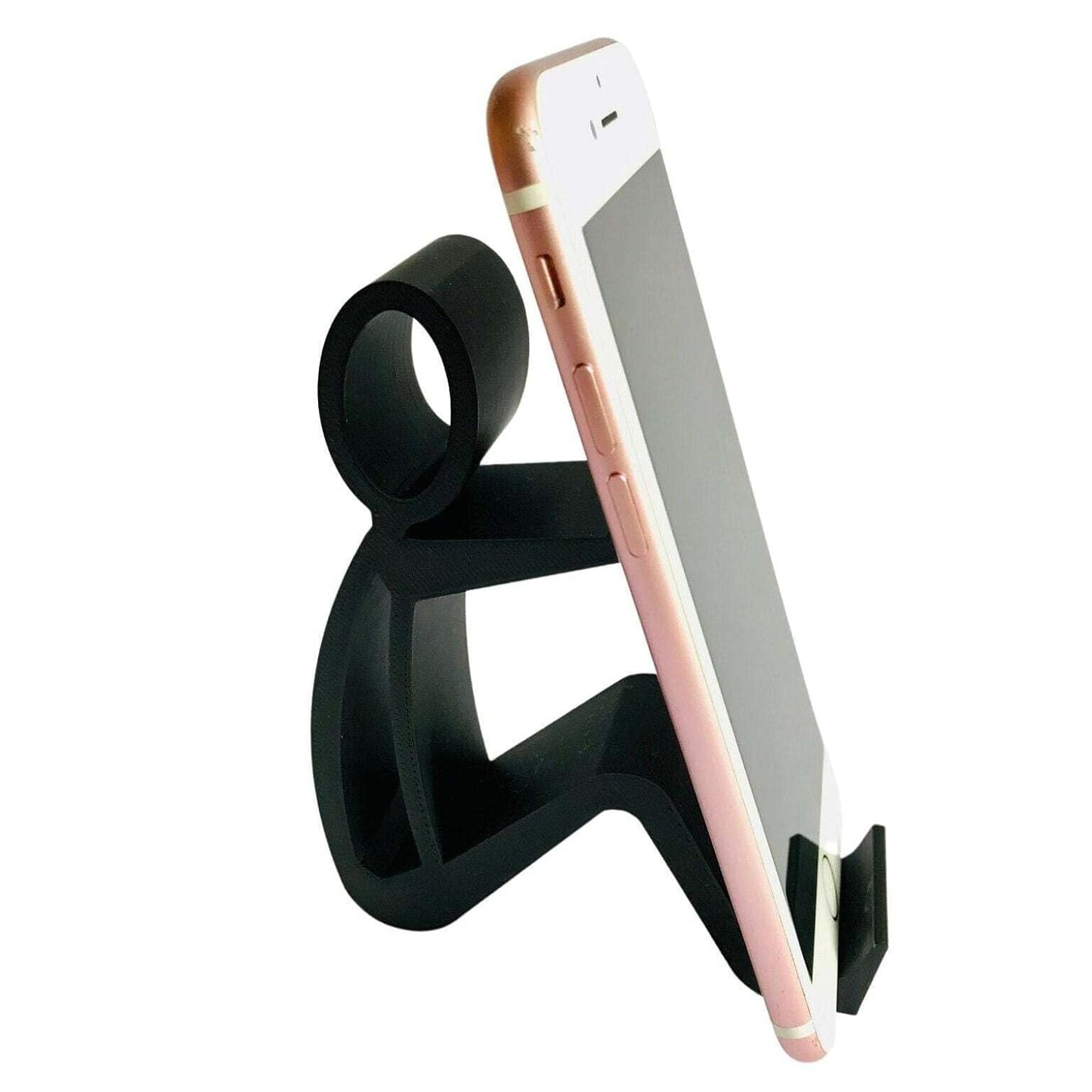 Stickman Mobile Phone & iPad Stand | Personalised Gifts & Stocking Fillers | Handmade 3D Printed Unique Gifts | Ideal for Small Gifts | Handmade UK Gifts | Desk Accessory by Yorkshire3D