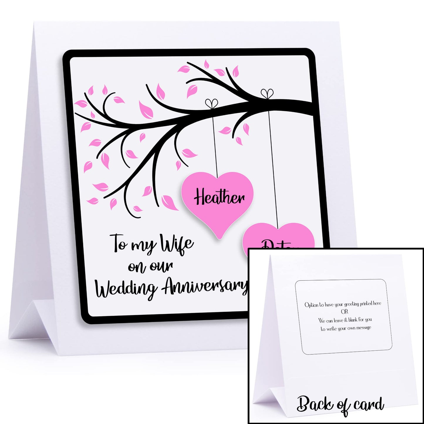 Personalised Engagement Card 3D Luxury Engaged Card for/Couple/Friends/Son/Daughter Handmade