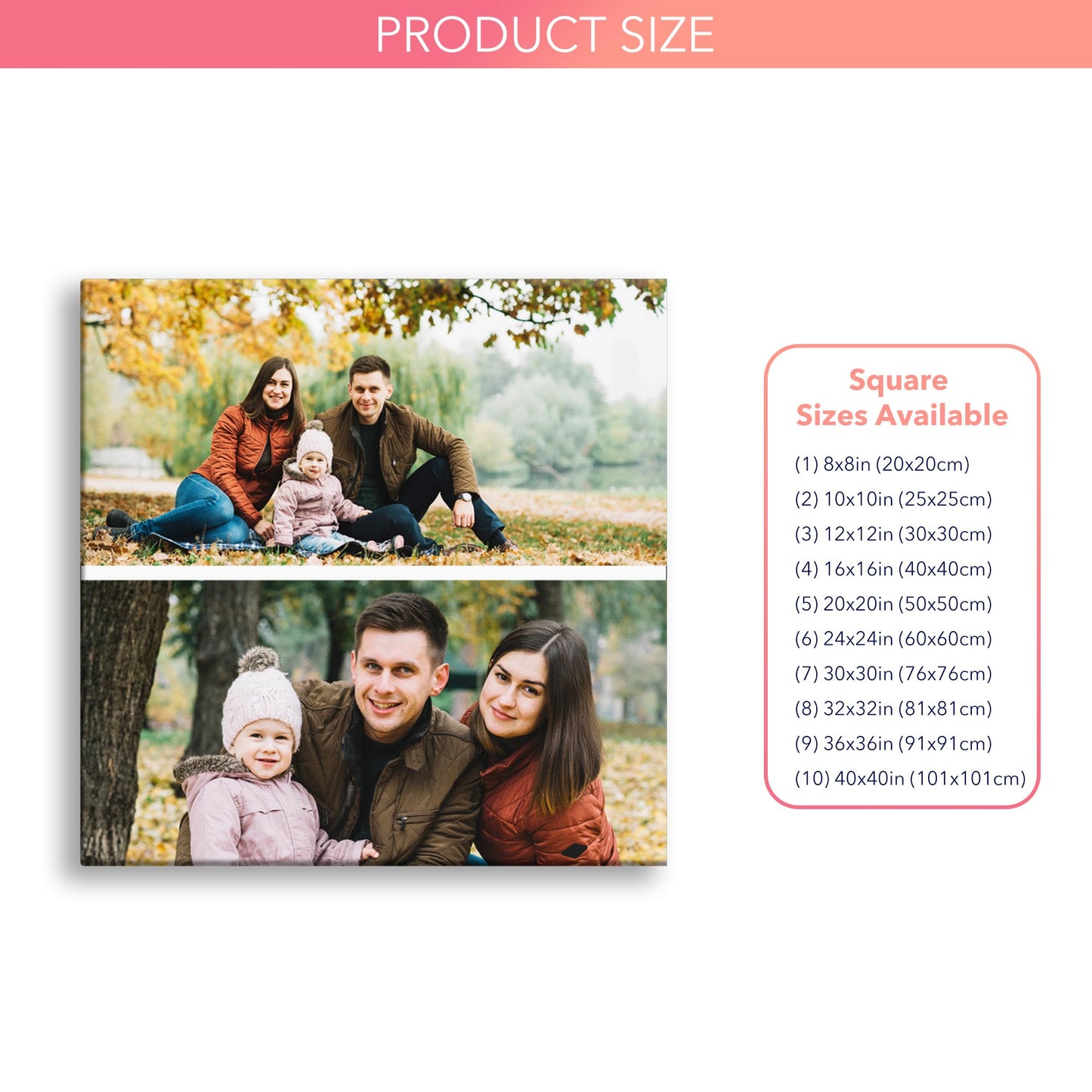 Personalised Birthday Gifts for Women, Personalised Canvas for Adults, Customised Canvas with Pictures, Customise Canvas, Personalised Gifts for Women and Men