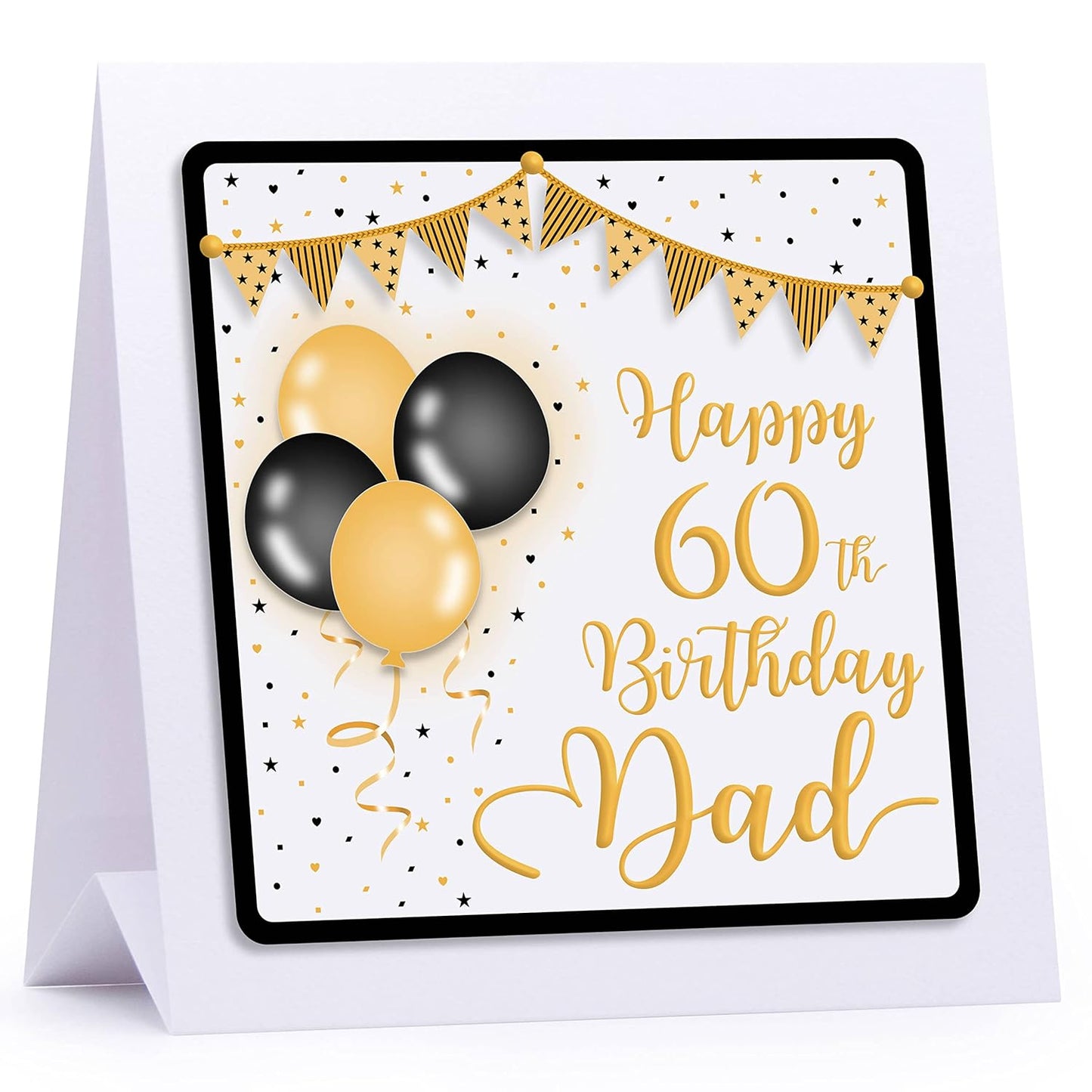 Personalised Birthday Card 3D Dad Mum Granddad Boyfriend Husband Fiance Friend Girlfriend HANDMADE