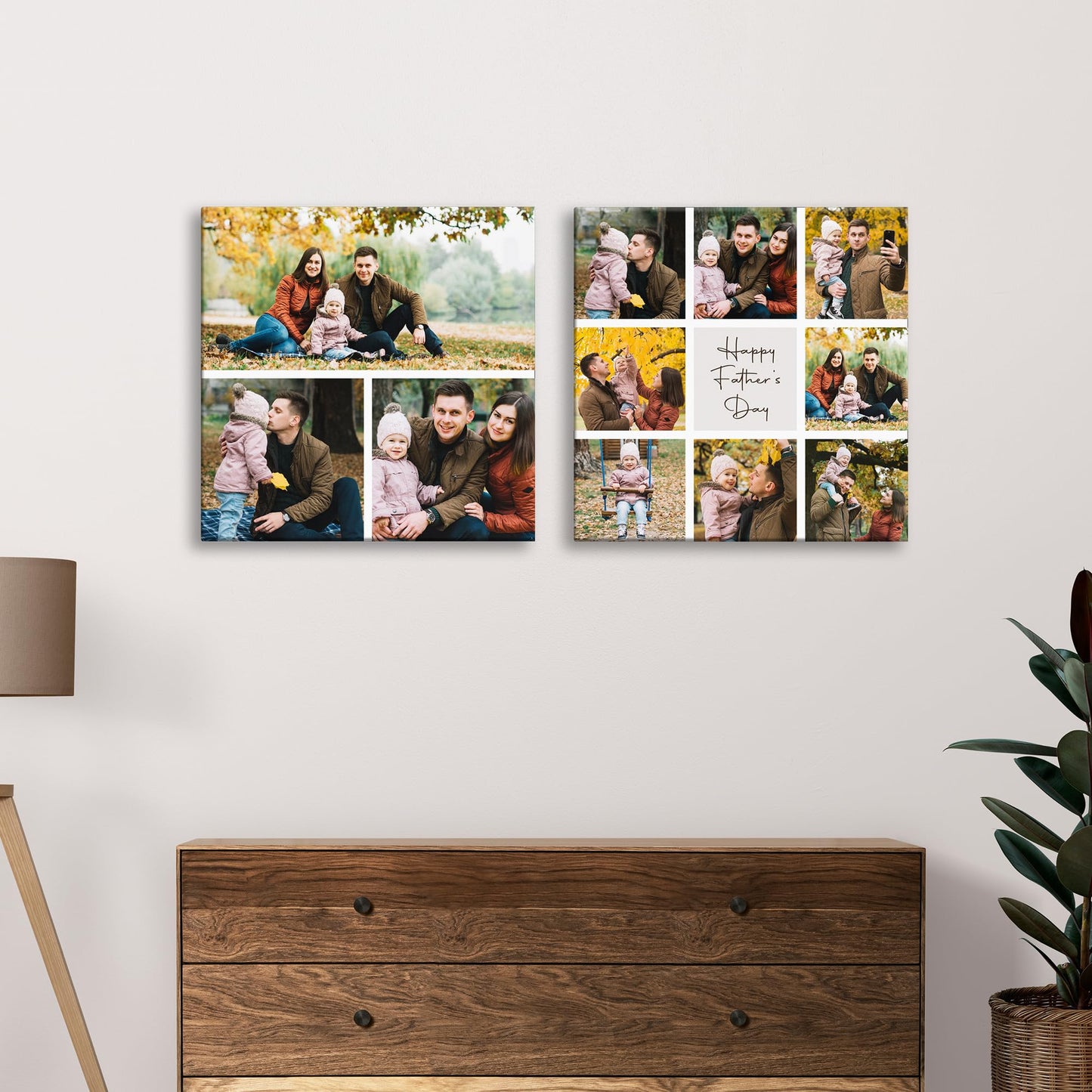 Personalised Birthday Gifts for Women, Personalised Canvas for Adults, Customised Canvas with Pictures, Customise Canvas, Personalised Gifts for Women and Men