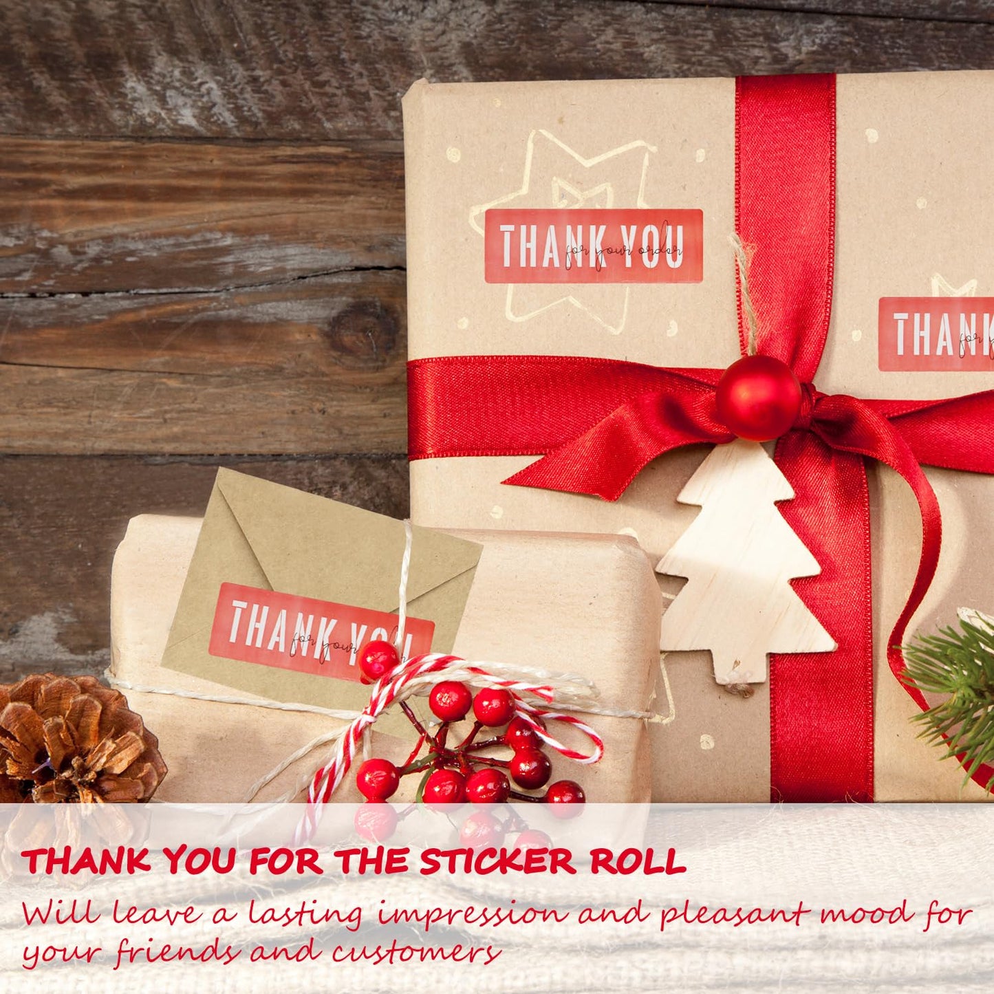 Thank You Stickers, 120pcs Thank You for Supporting My Small Business Stickers Self-Adhesive Roll Label Sticker for Thank You Gift Wrapping Business Online Retailers Boutiques Shop Y7GXGMTZ (Support)