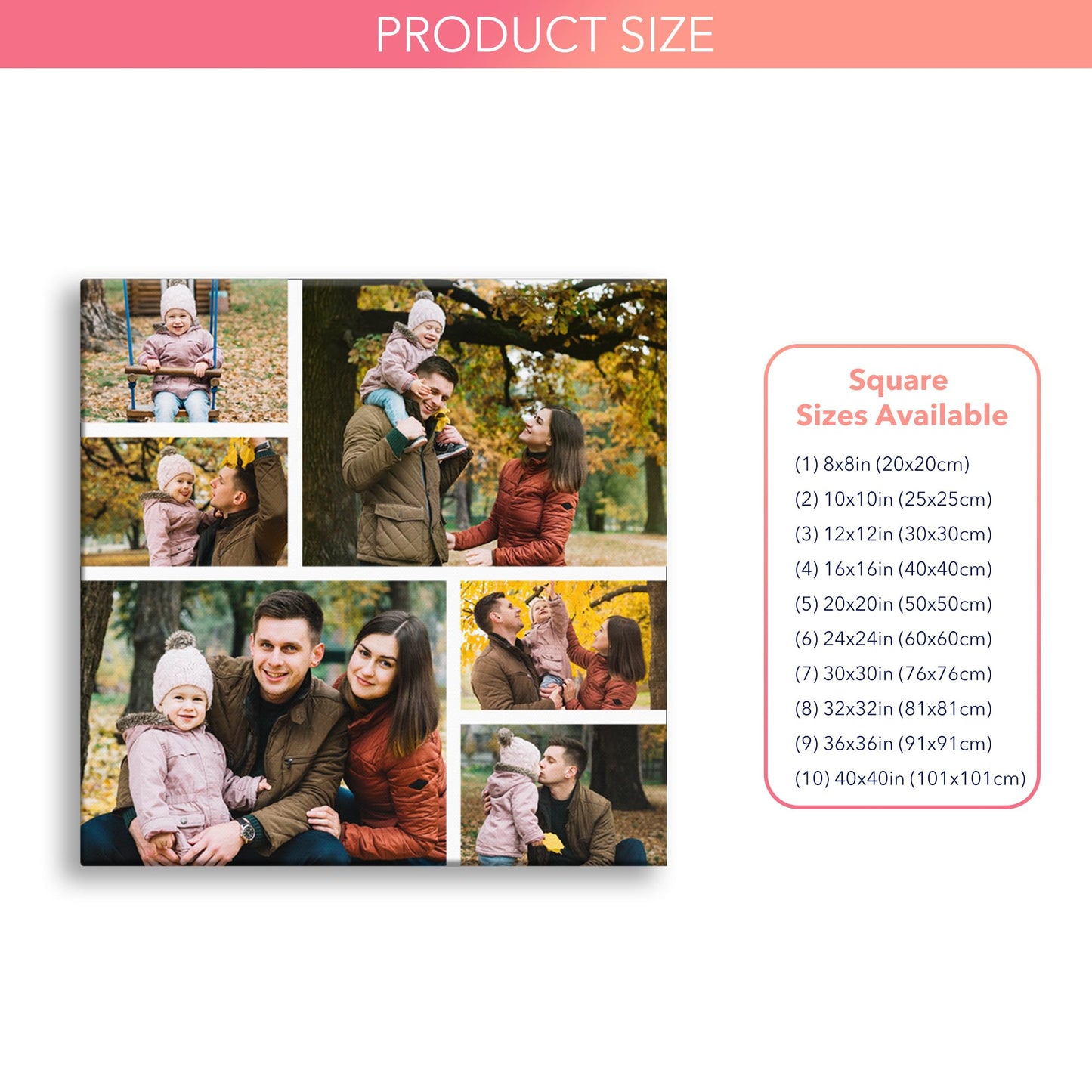 Personalised Birthday Gifts for Women, Personalised Canvas for Adults, Customised Canvas with Pictures, Customise Canvas, Personalised Gifts for Women and Men