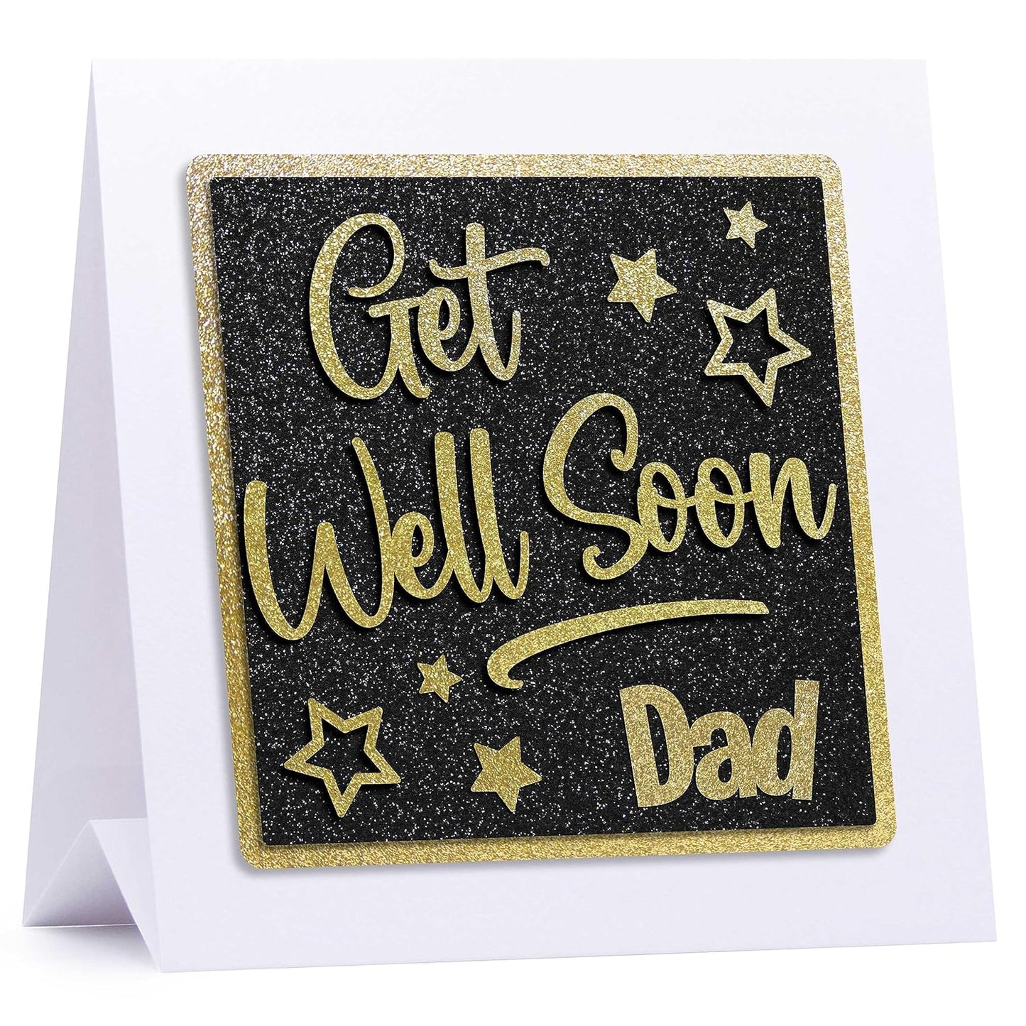 Personalised Get Well Soon Card with Handmade Chocolate Gift- Letterbox Get Well Soon Gift