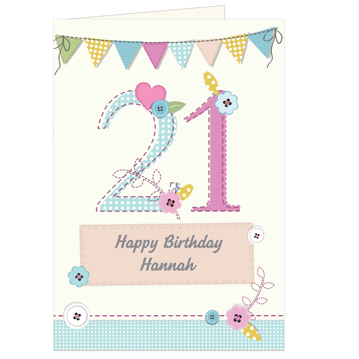 Personalised Birthday Craft Card