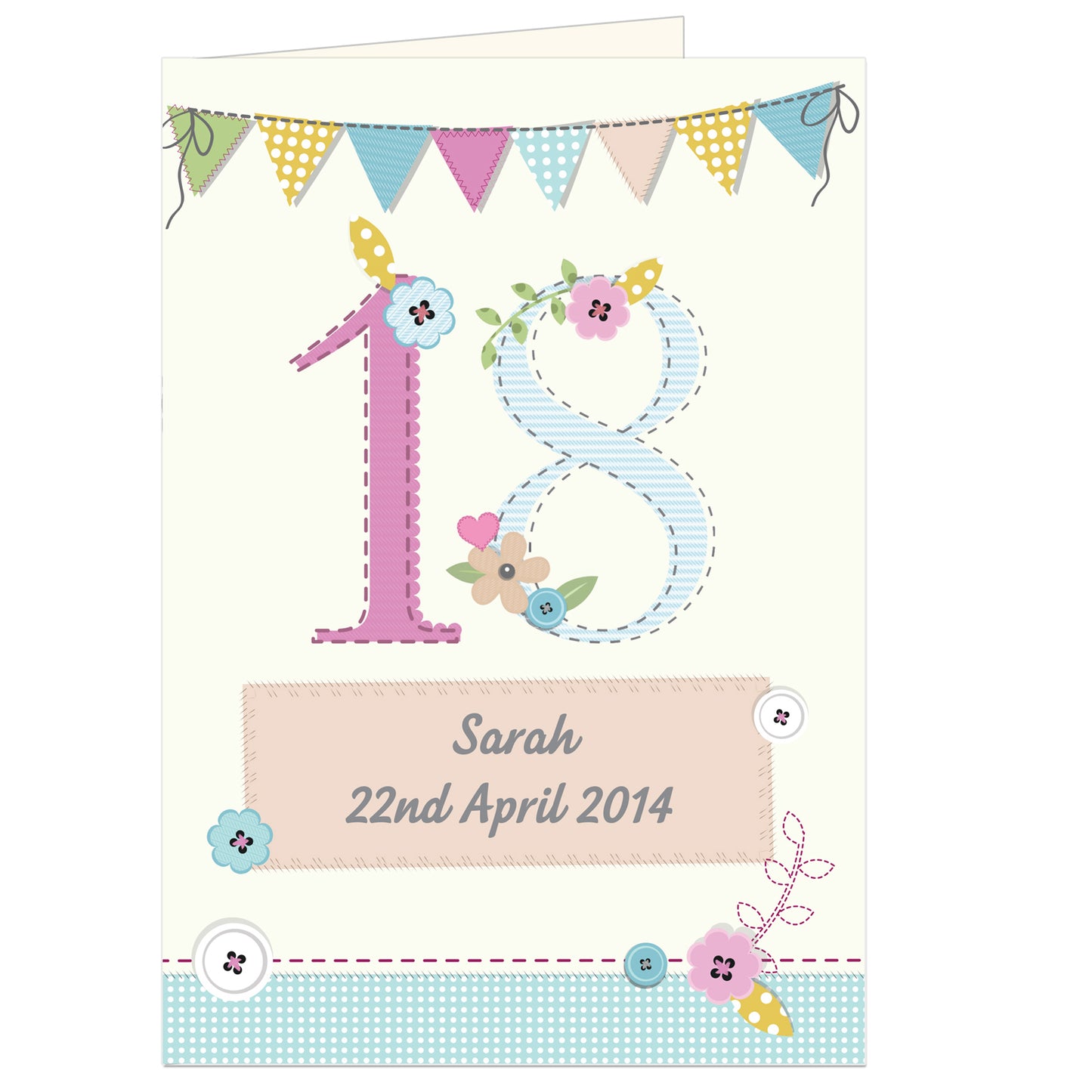 Personalised Birthday Craft Card