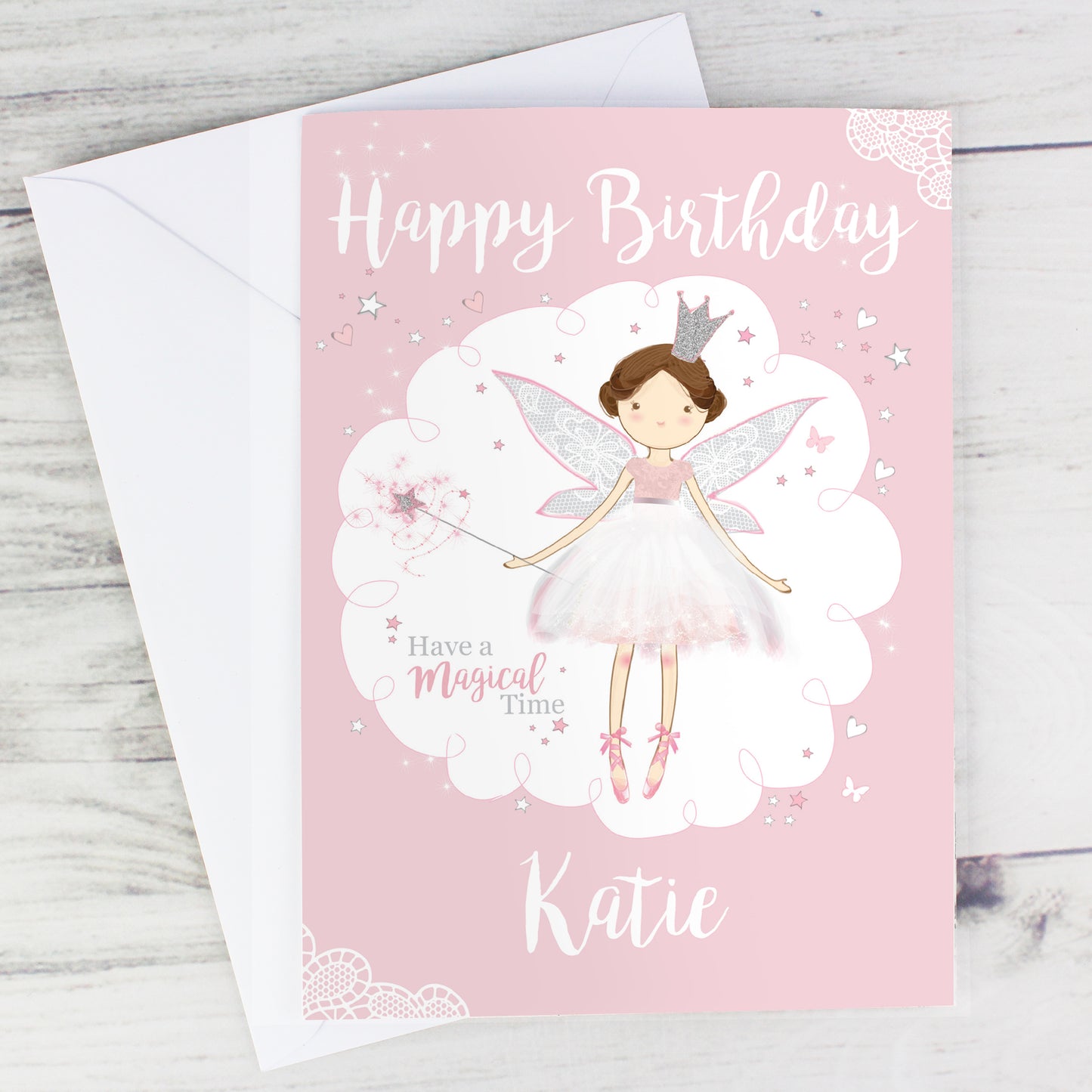 Personalised Fairy Princess Card