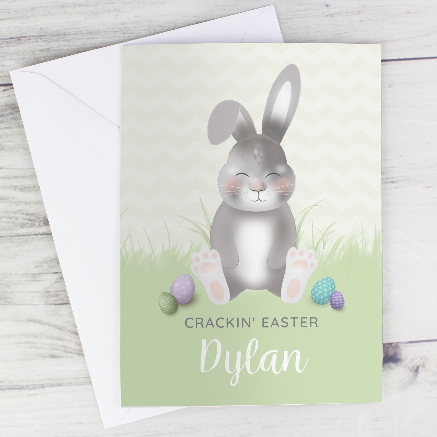 Personalised Easter Bunny Card