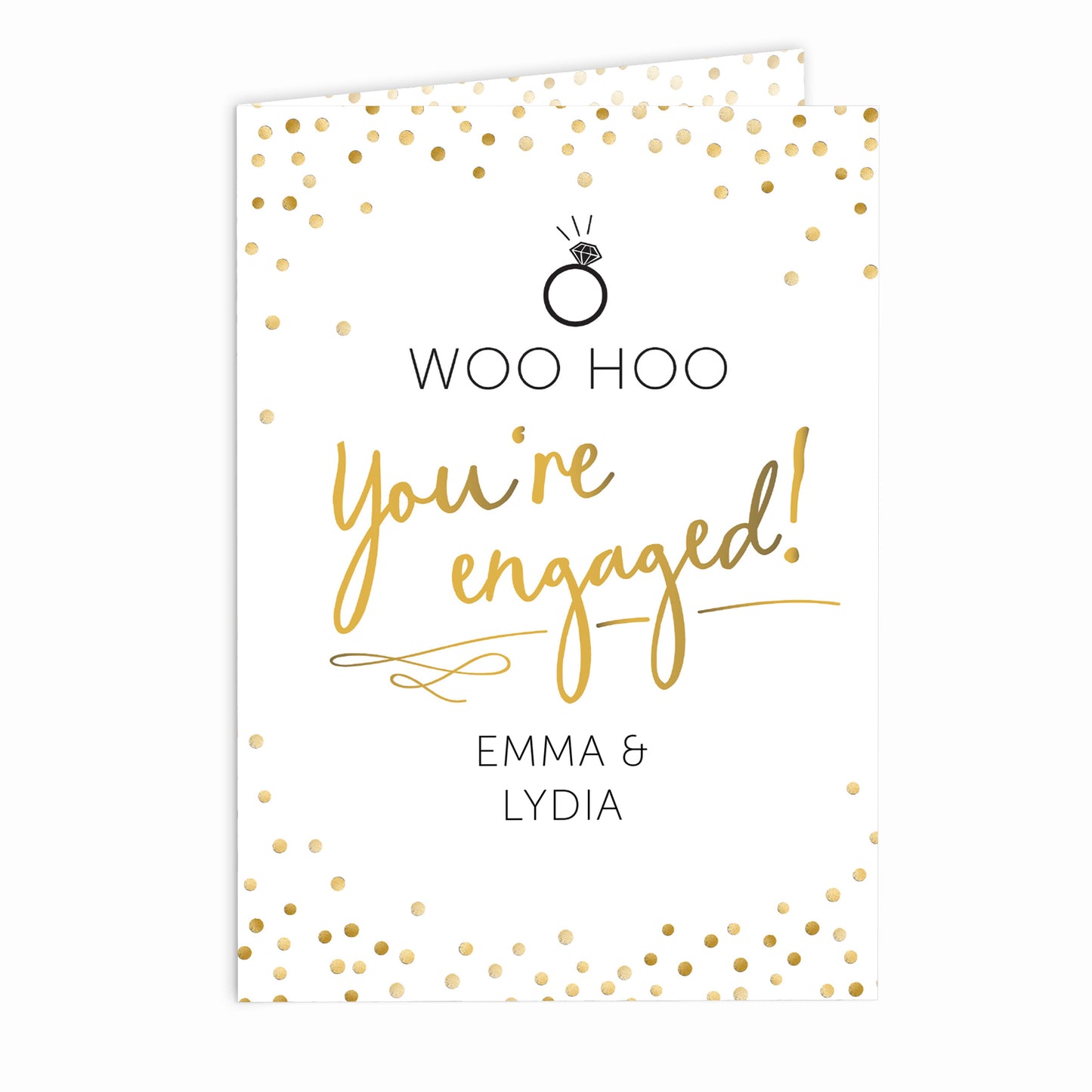 Personalised Engagement Card