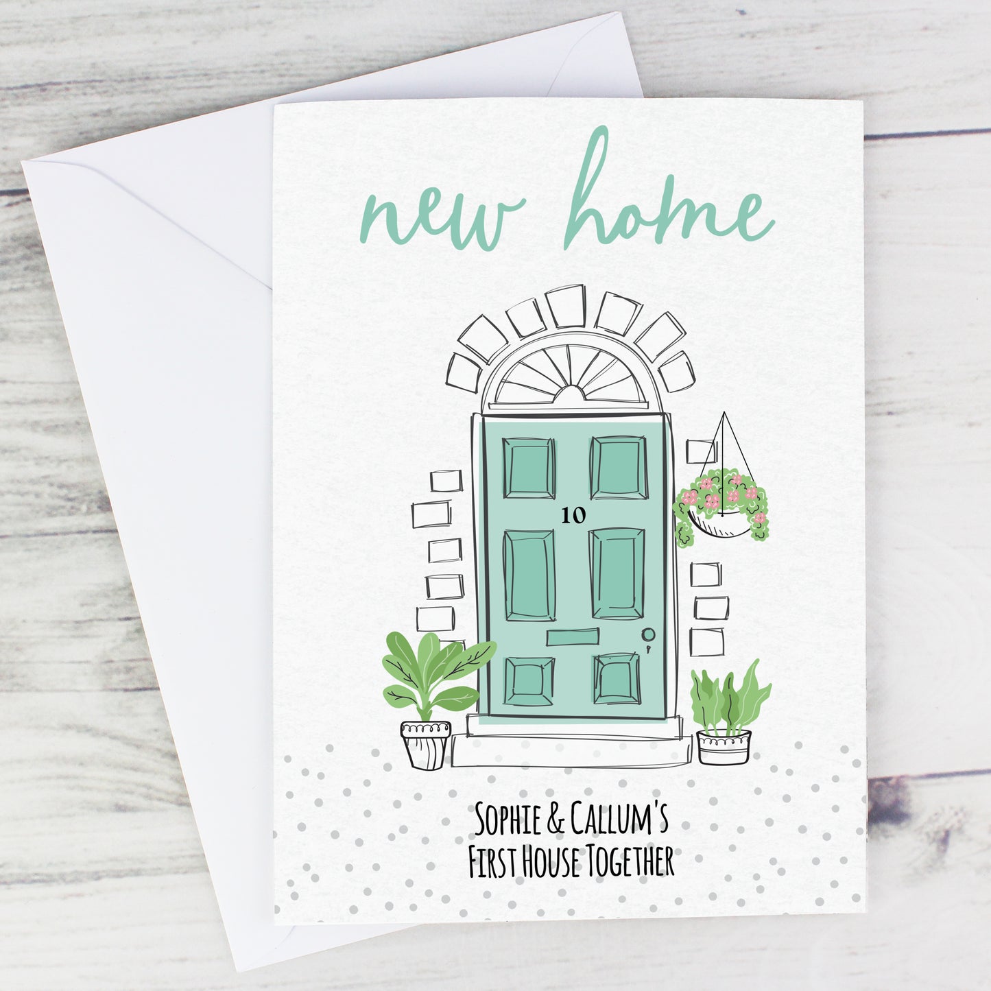 Personalised New Home Card