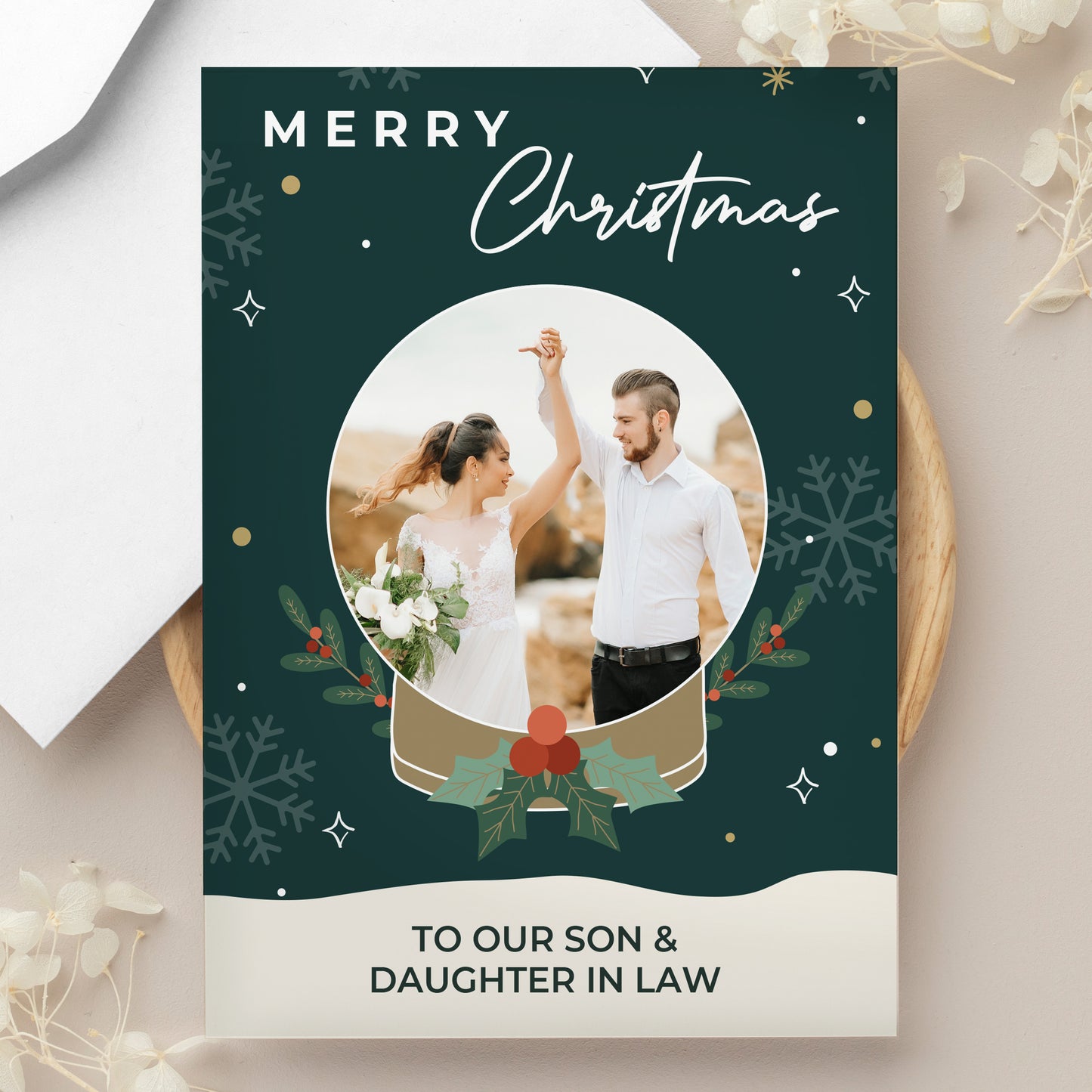 Personalised Photo Upload Christmas Card