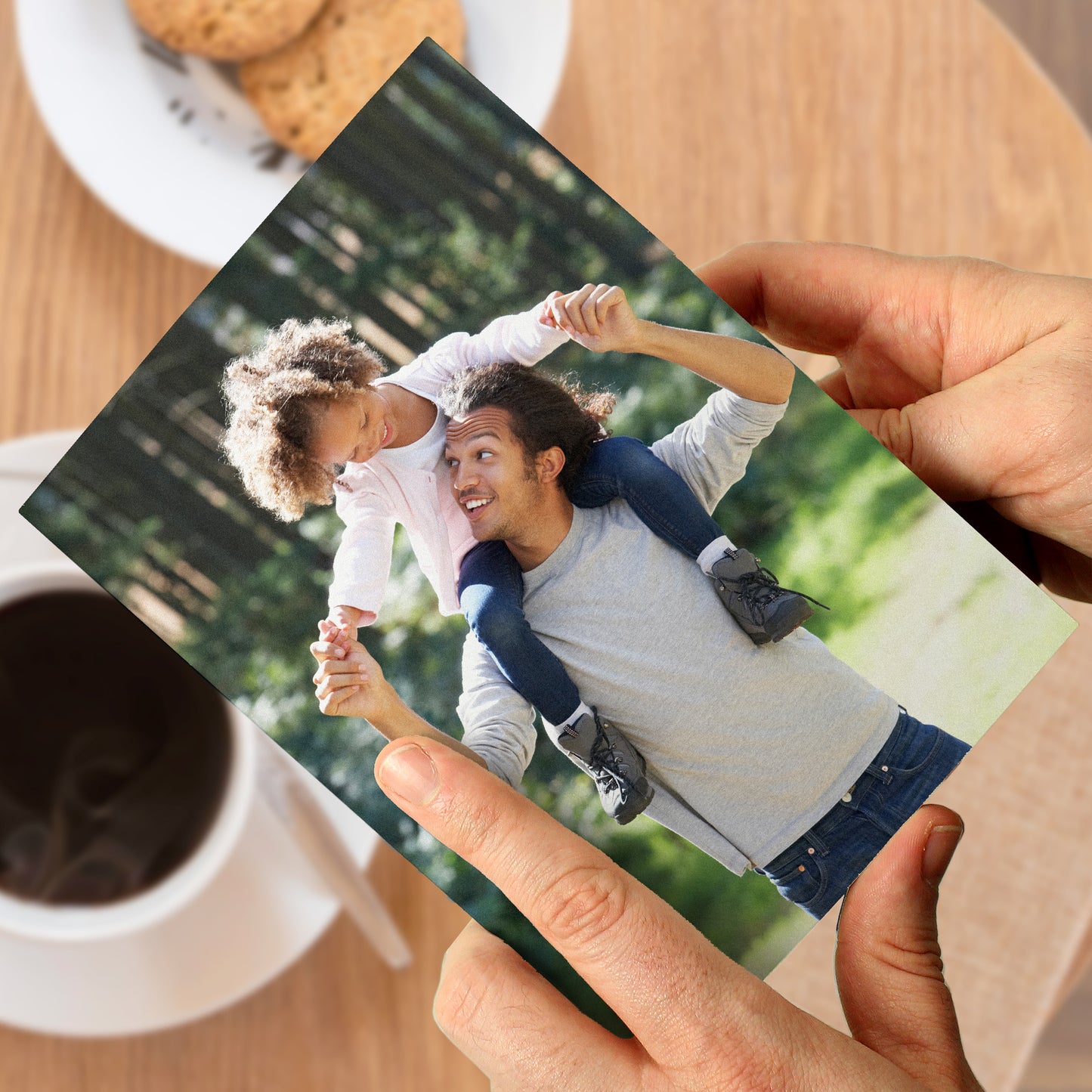 Personalised Photo Upload Card - Display Font