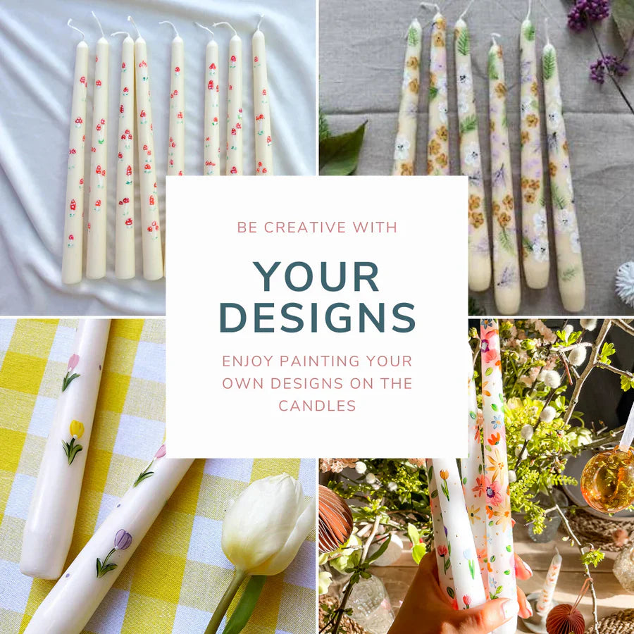 Paint your own candles kit