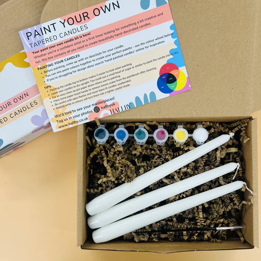 Paint your own candles kit