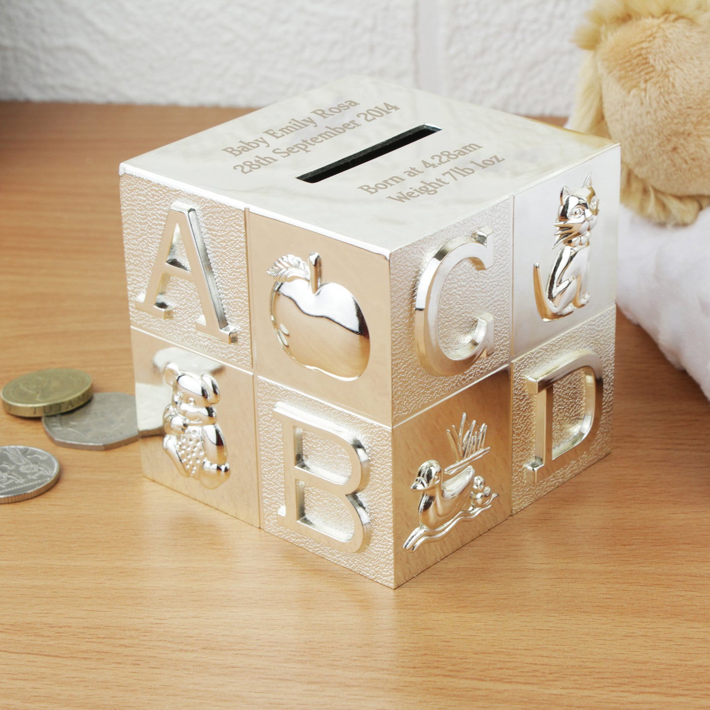 Personalised ABC Money Box