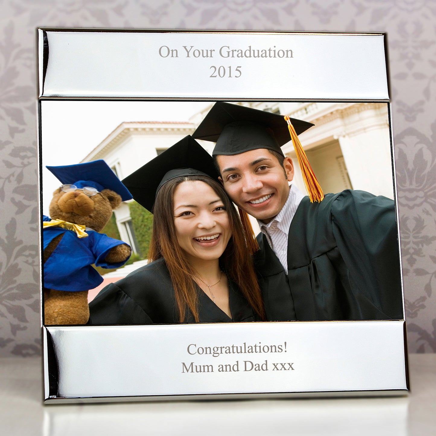 Personalised Silver 6x4 Photo Frame