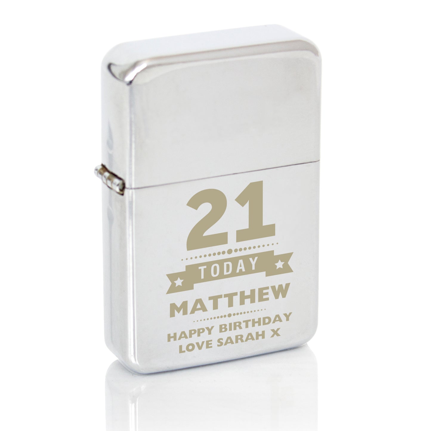 Personalised Birthday Star Lighter