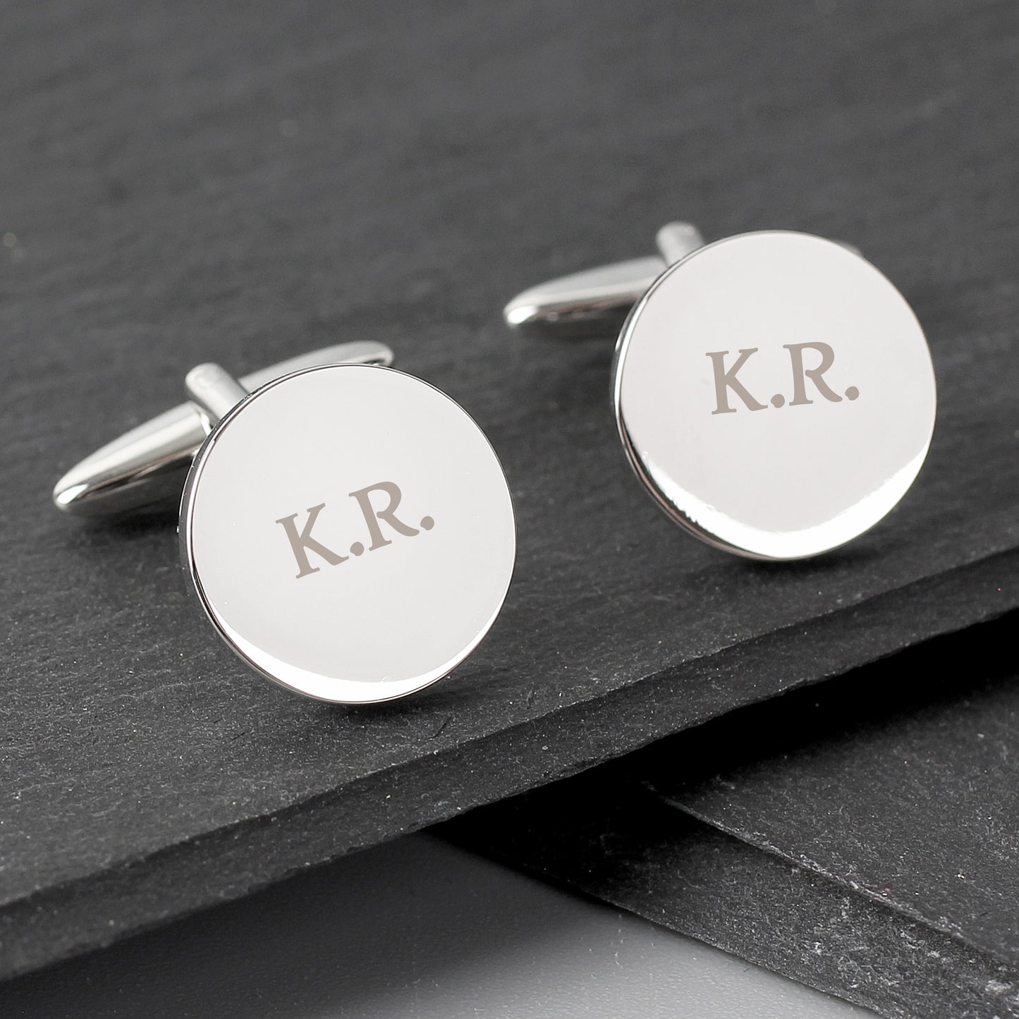 Personalised Round Cufflinks