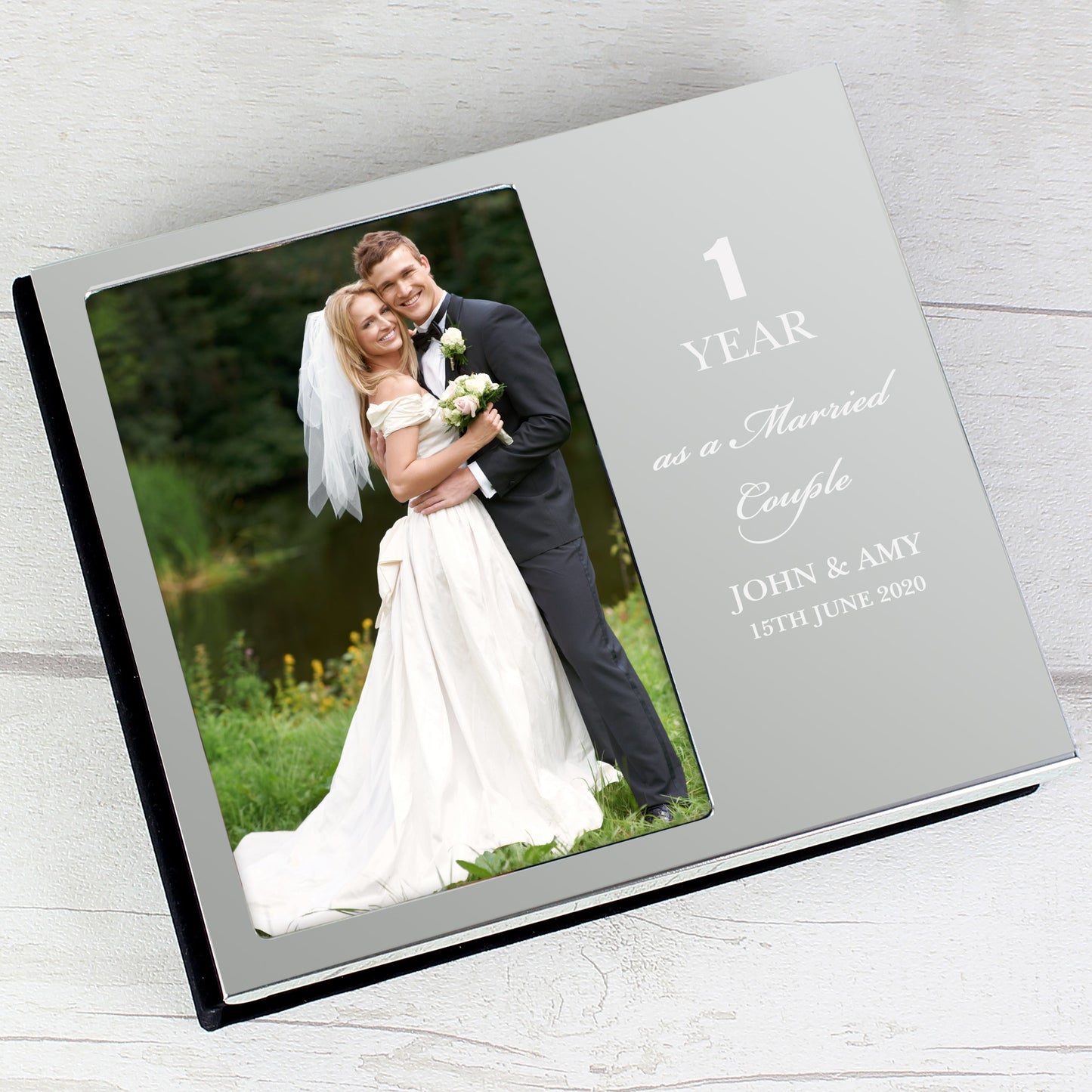 Personalised Anniversary 6x4 Photo Frame Album