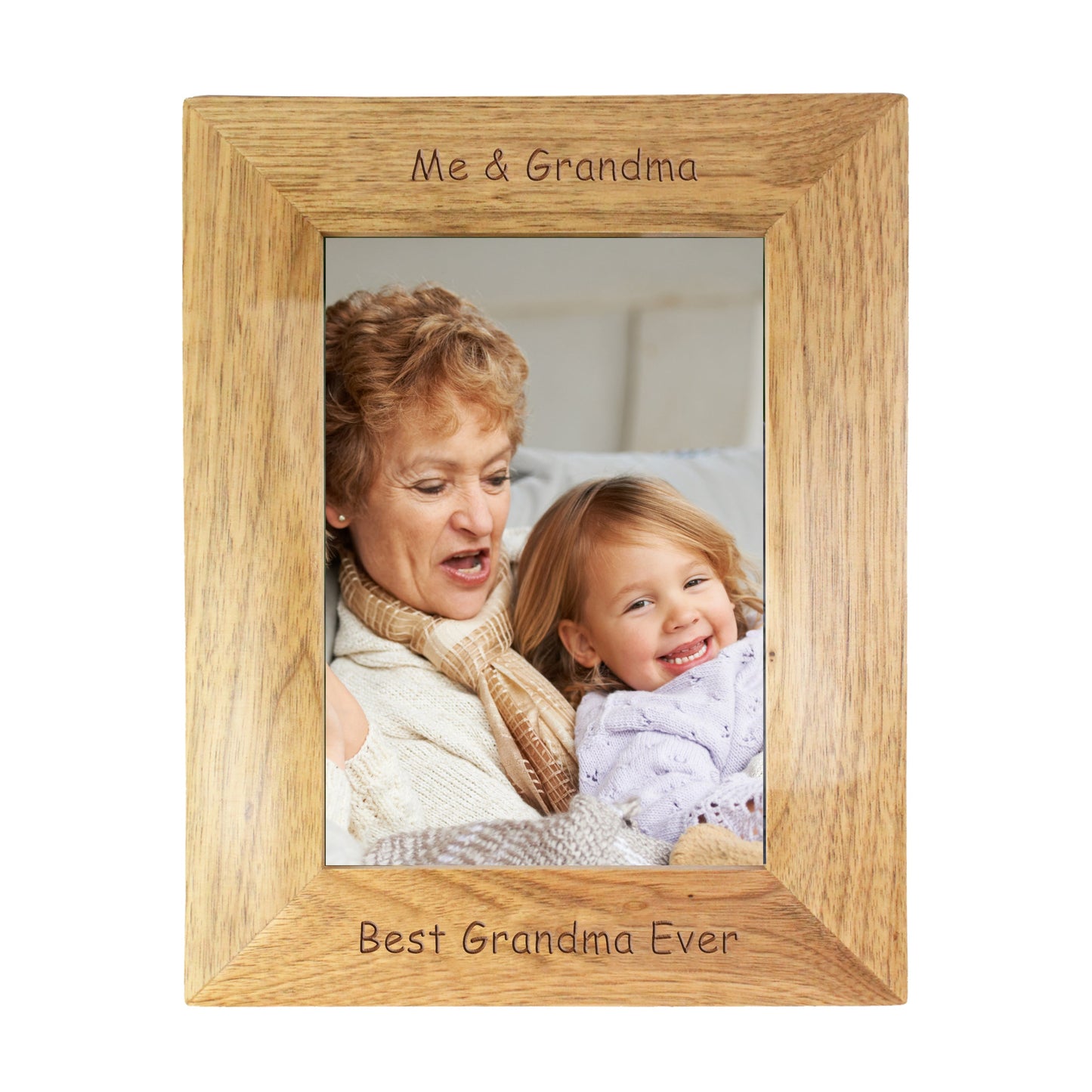 Personalised 5x7 Wooden Photo Frame