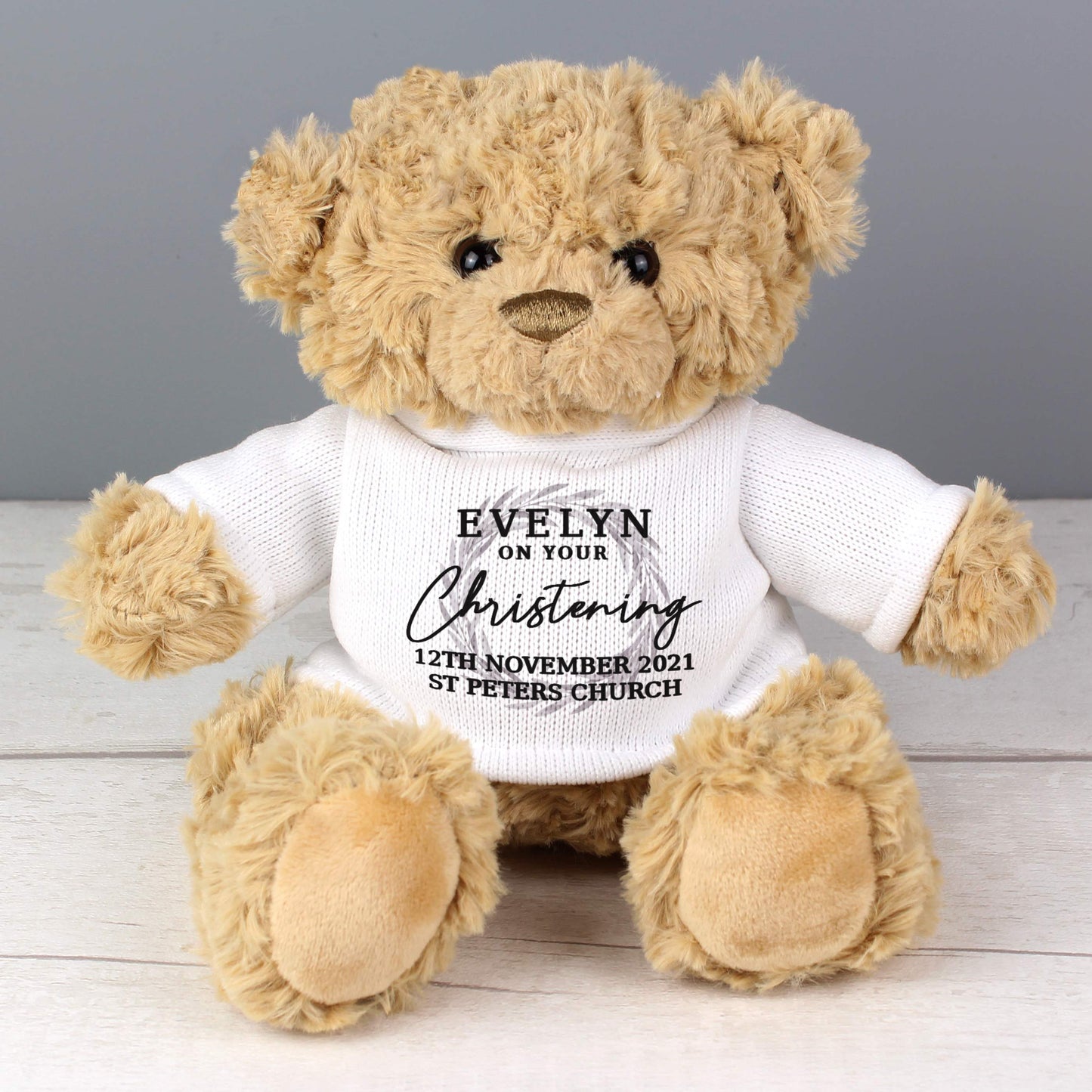 Personalised 'Truly Blessed' Teddy Bear