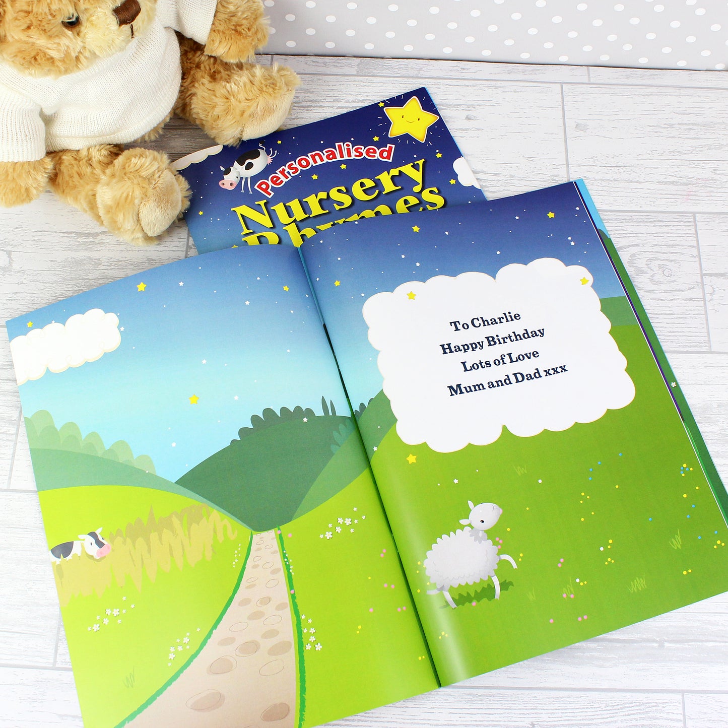 Personalised Nursery Rhyme Book