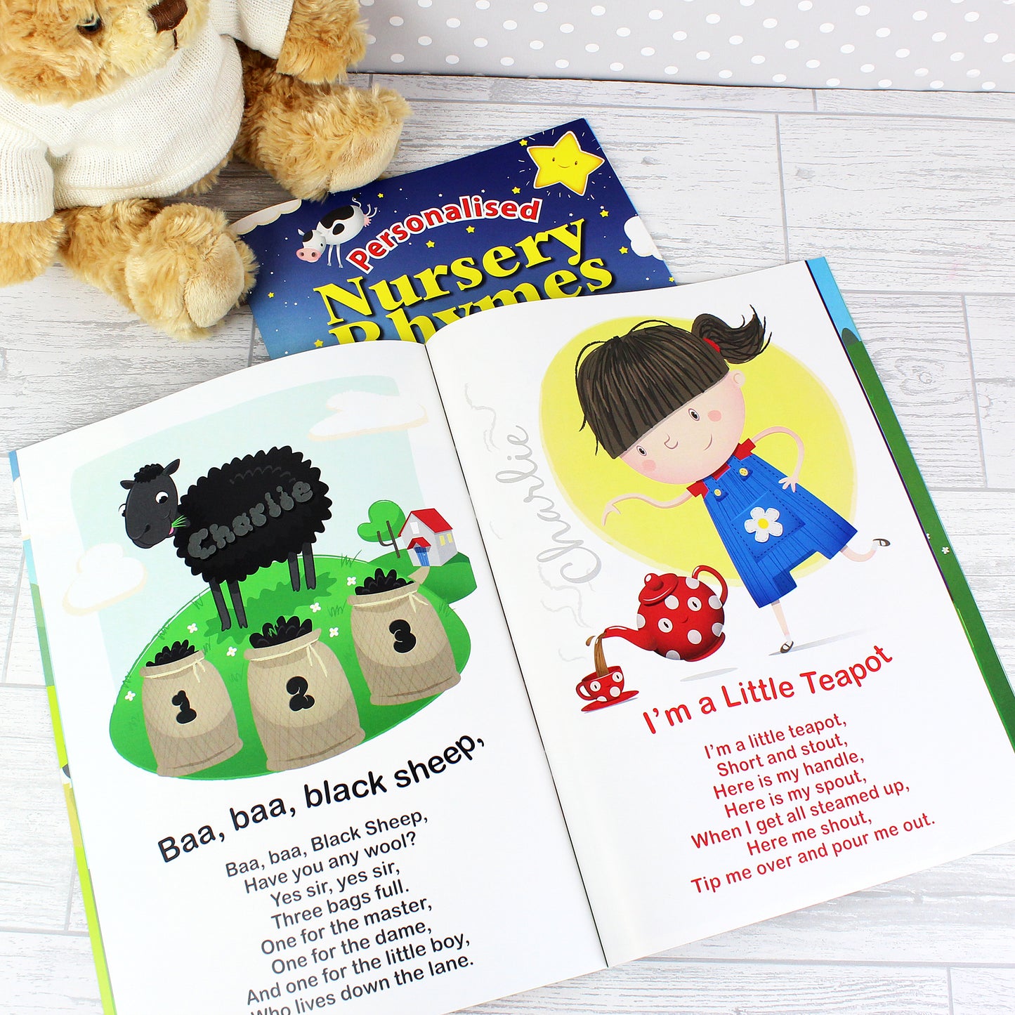 Personalised Nursery Rhyme Book