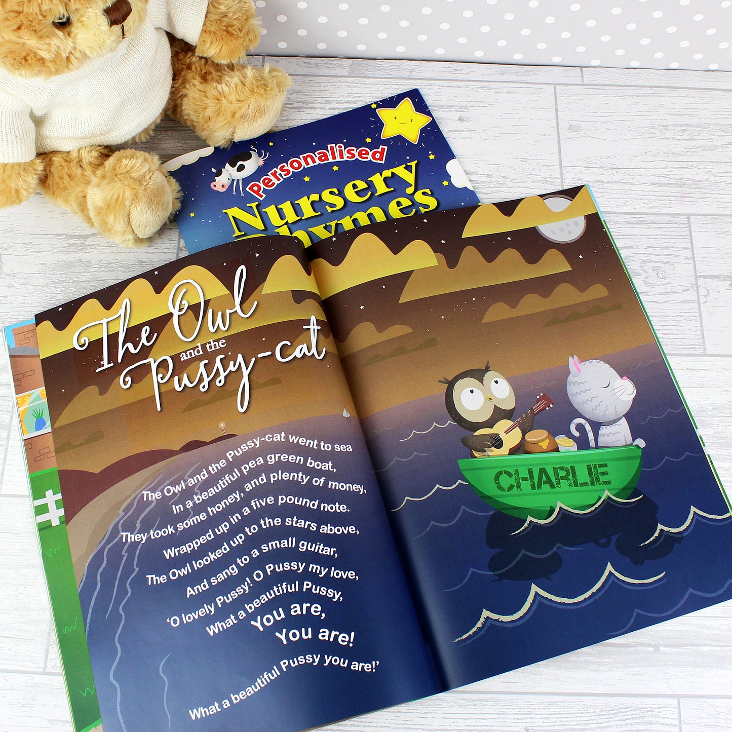 Personalised Nursery Rhyme Book