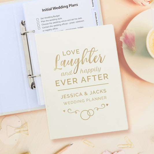 Personalised Happily Ever After Wedding Planner