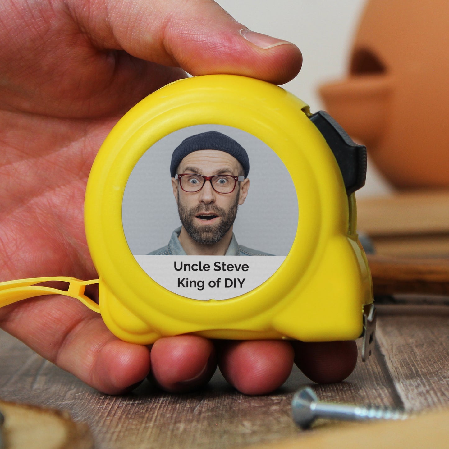 Personalised Photo Upload Tape Measure