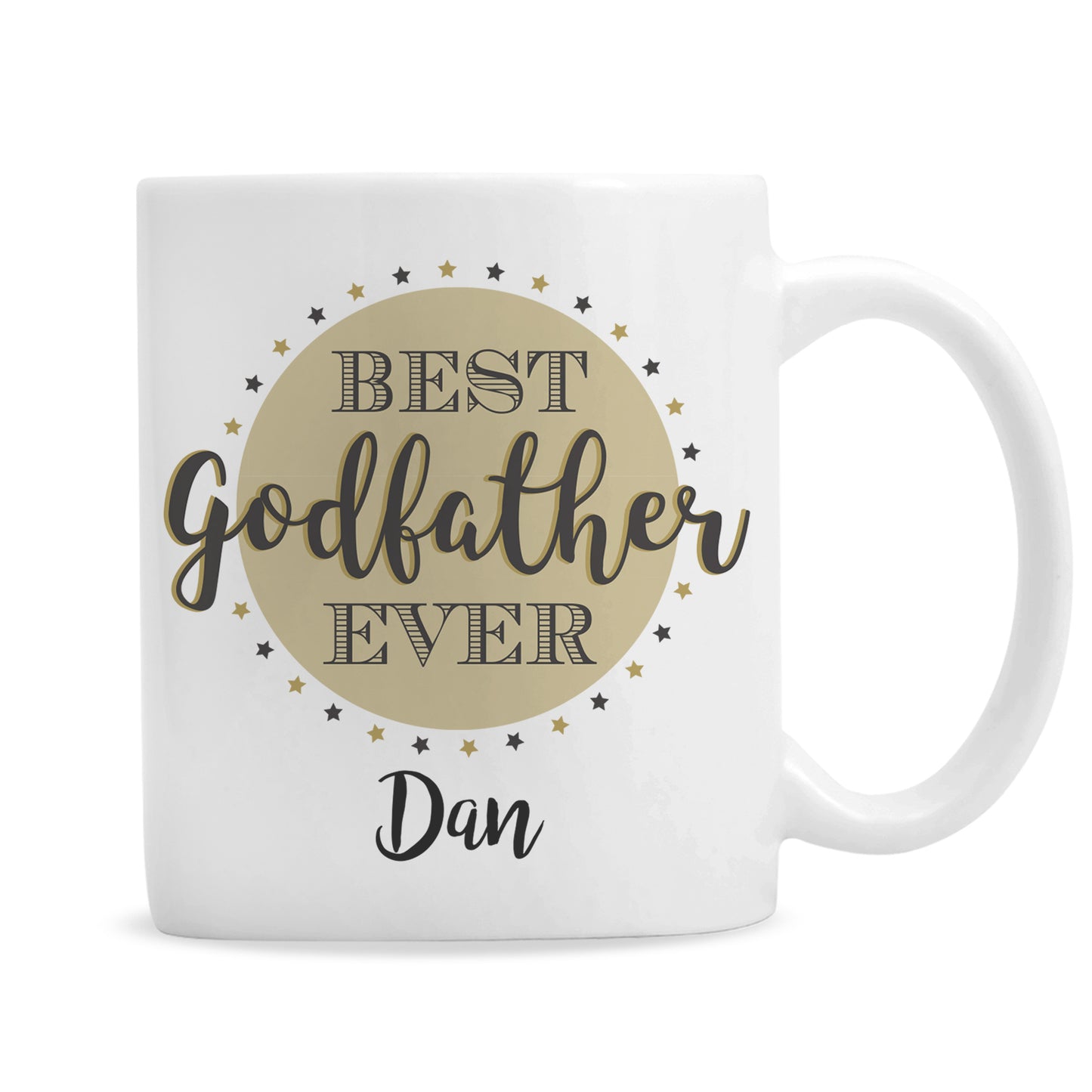 Personalised Best Godfather Mug