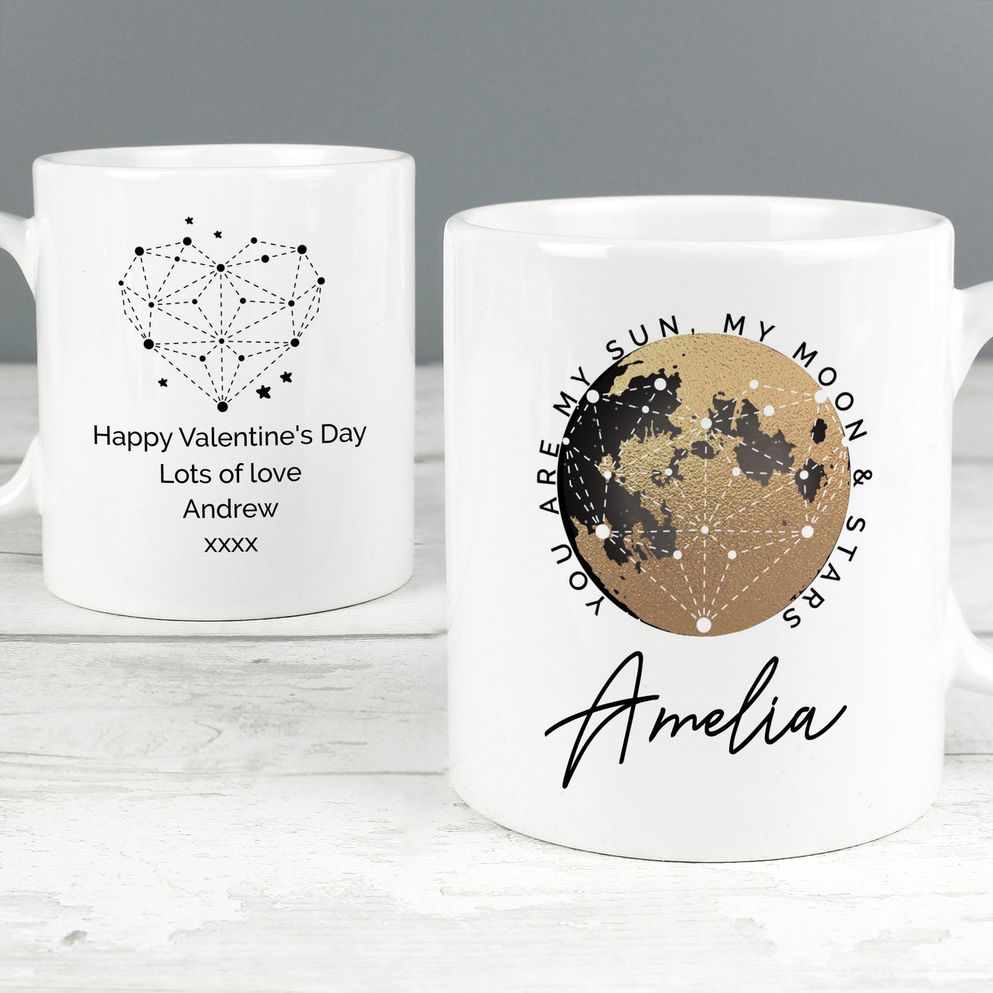 Personalised You Are My Sun My Moon Mug