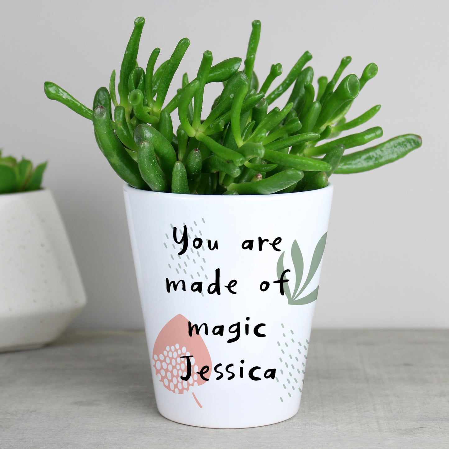 Personalised Abstract Pattern Plant Pot