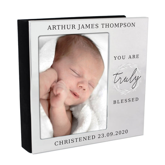 Personalised Truly Blessed 6x4 Photo Frame Album