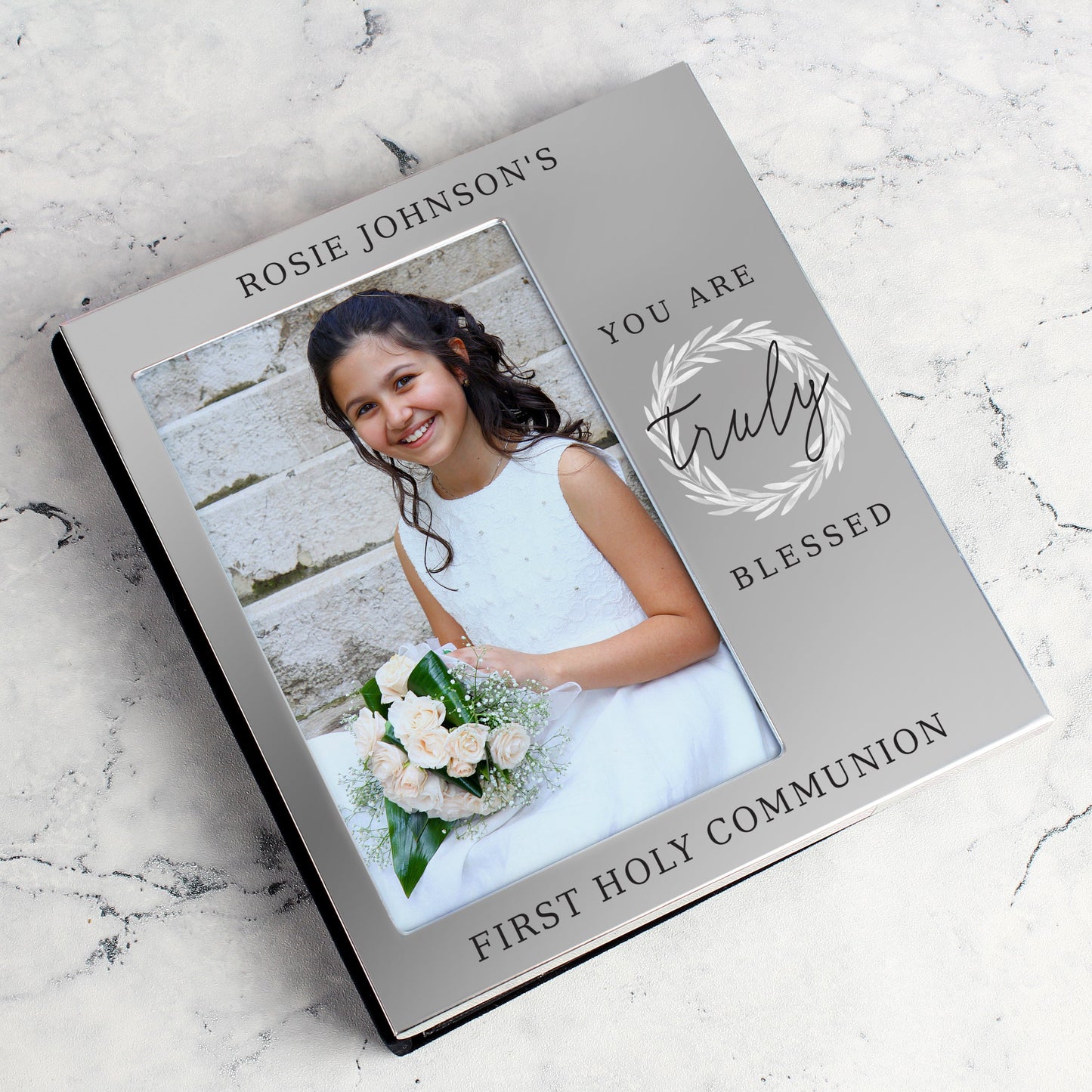 Personalised Truly Blessed 6x4 Photo Frame Album