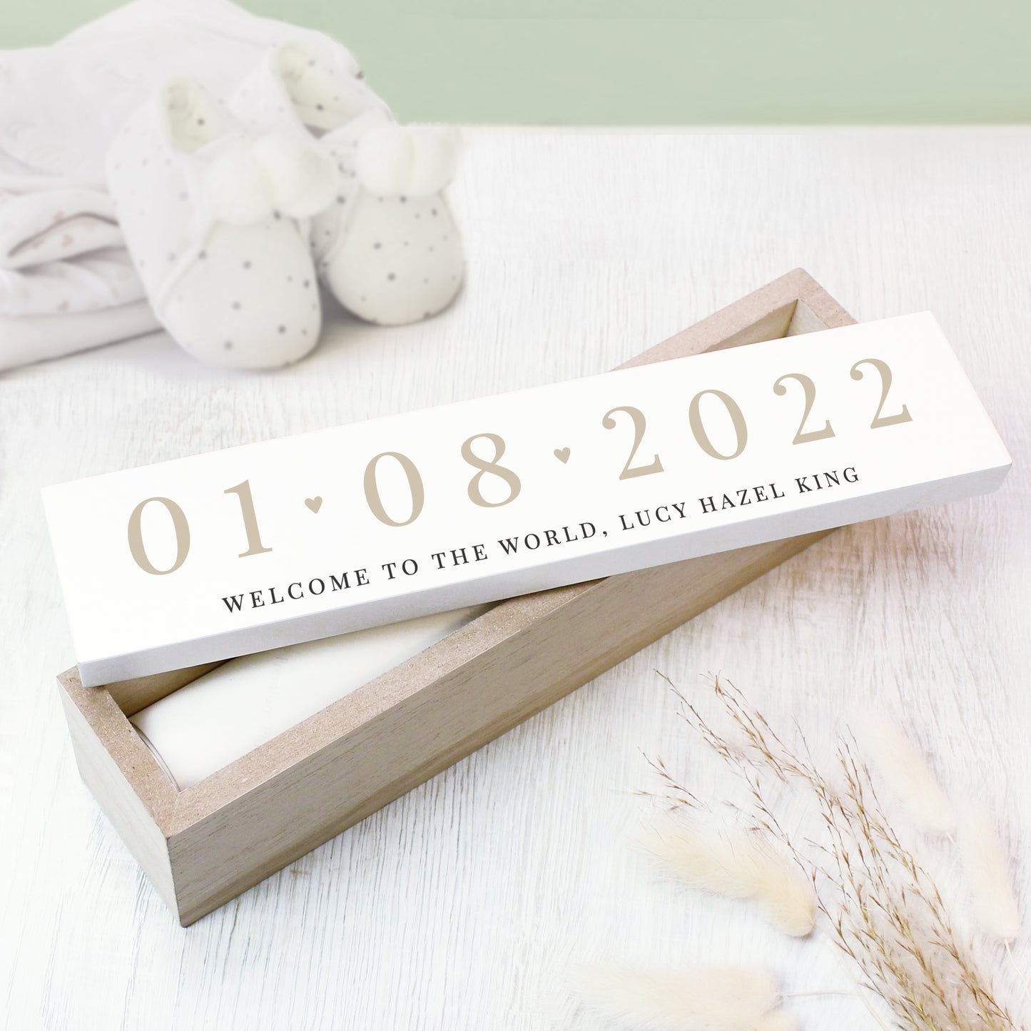 Personalised Special Date Wooden Certificate Holder