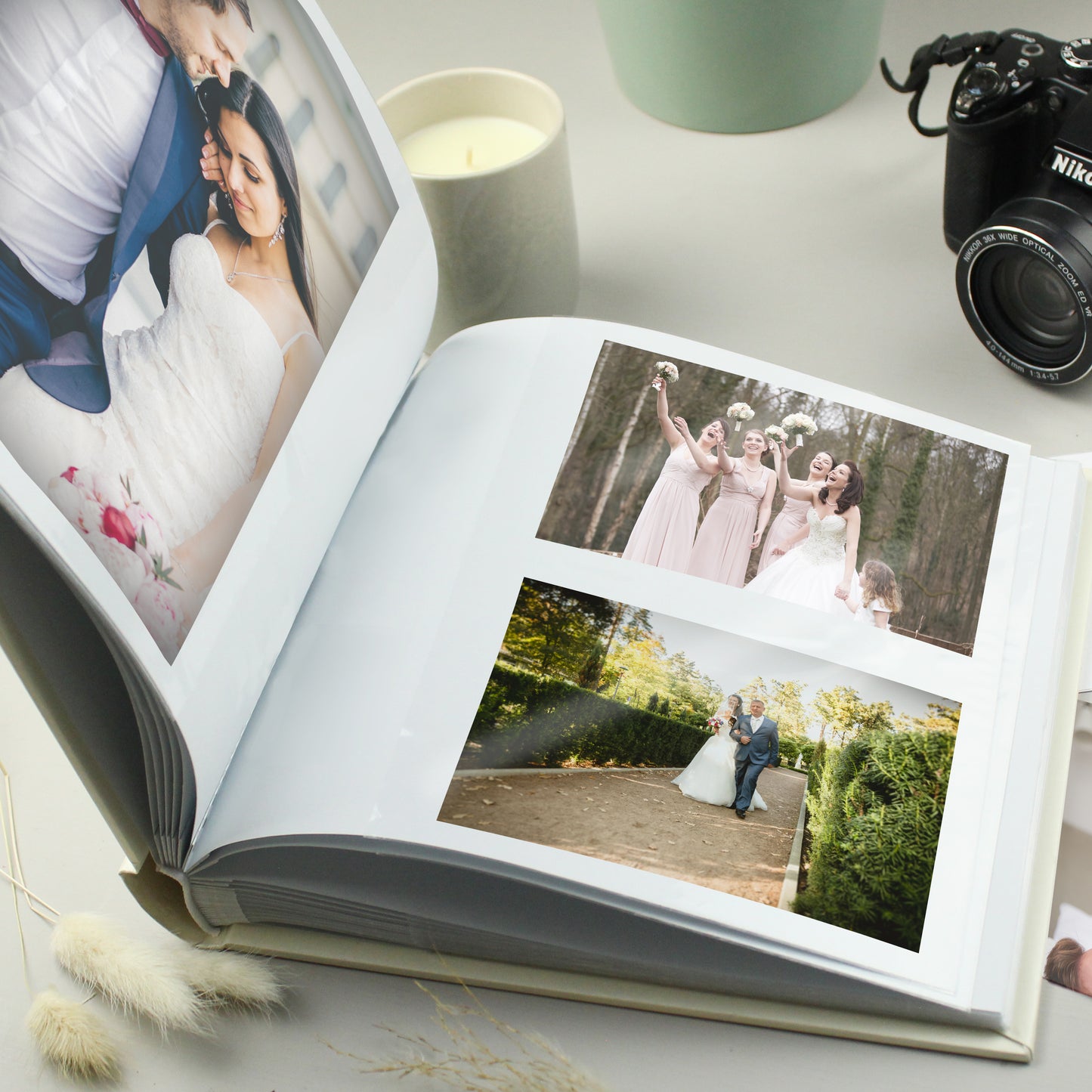 Personalised Photo Upload Square Photo Album