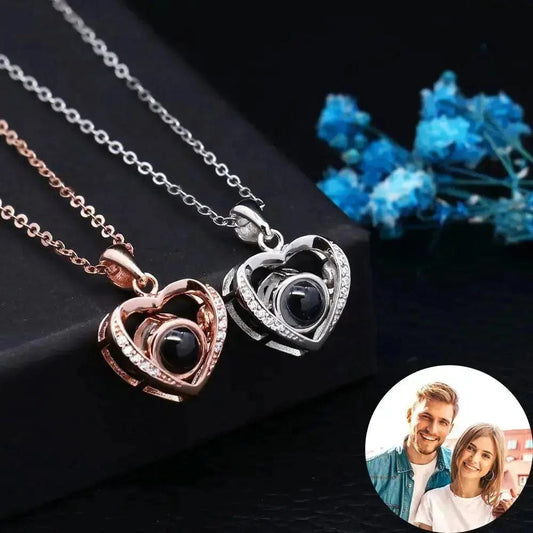 Custom Valentines Gift - Projection Photo Necklace/Bracelet/Keychain Jewellery