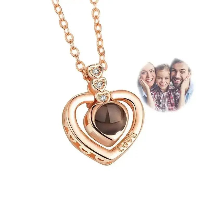 Custom Photo Projection Jewelry Necklace | Bracelet | Keychain