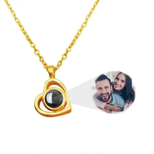 Custom Photo Projection Jewelry Necklace | Bracelet | Keychain