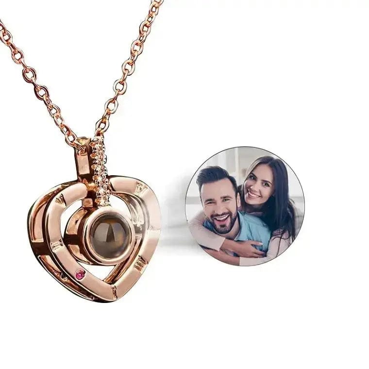 Custom Photo Projection Jewelry Necklace | Bracelet | Keychain