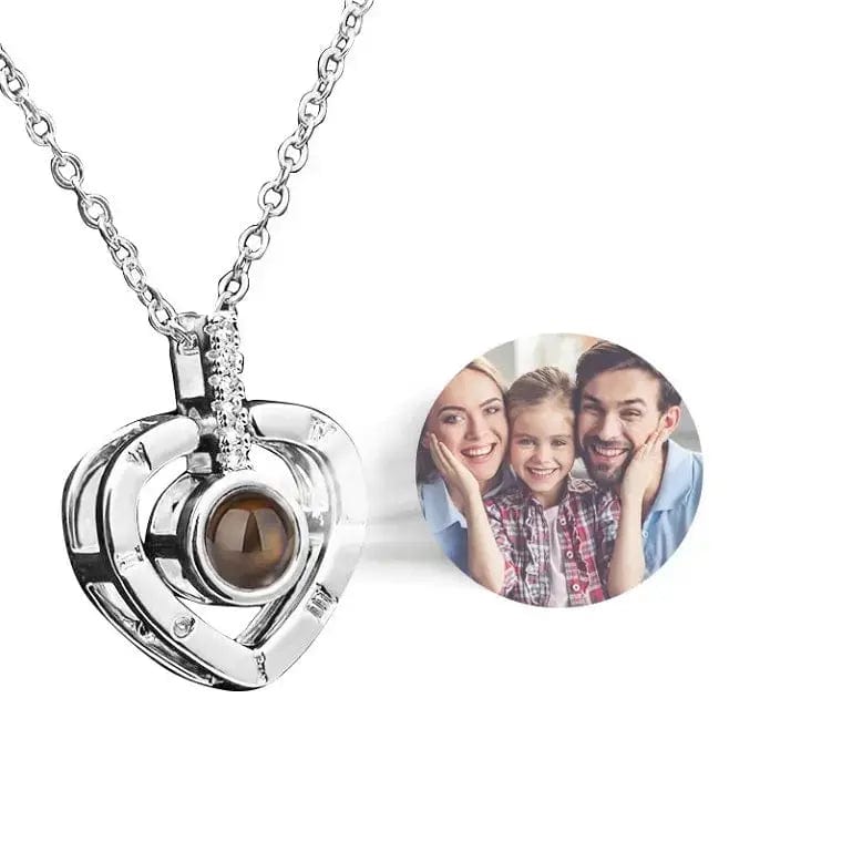 Custom Photo Projection Necklace | Put Your Photo Inside the Pendant