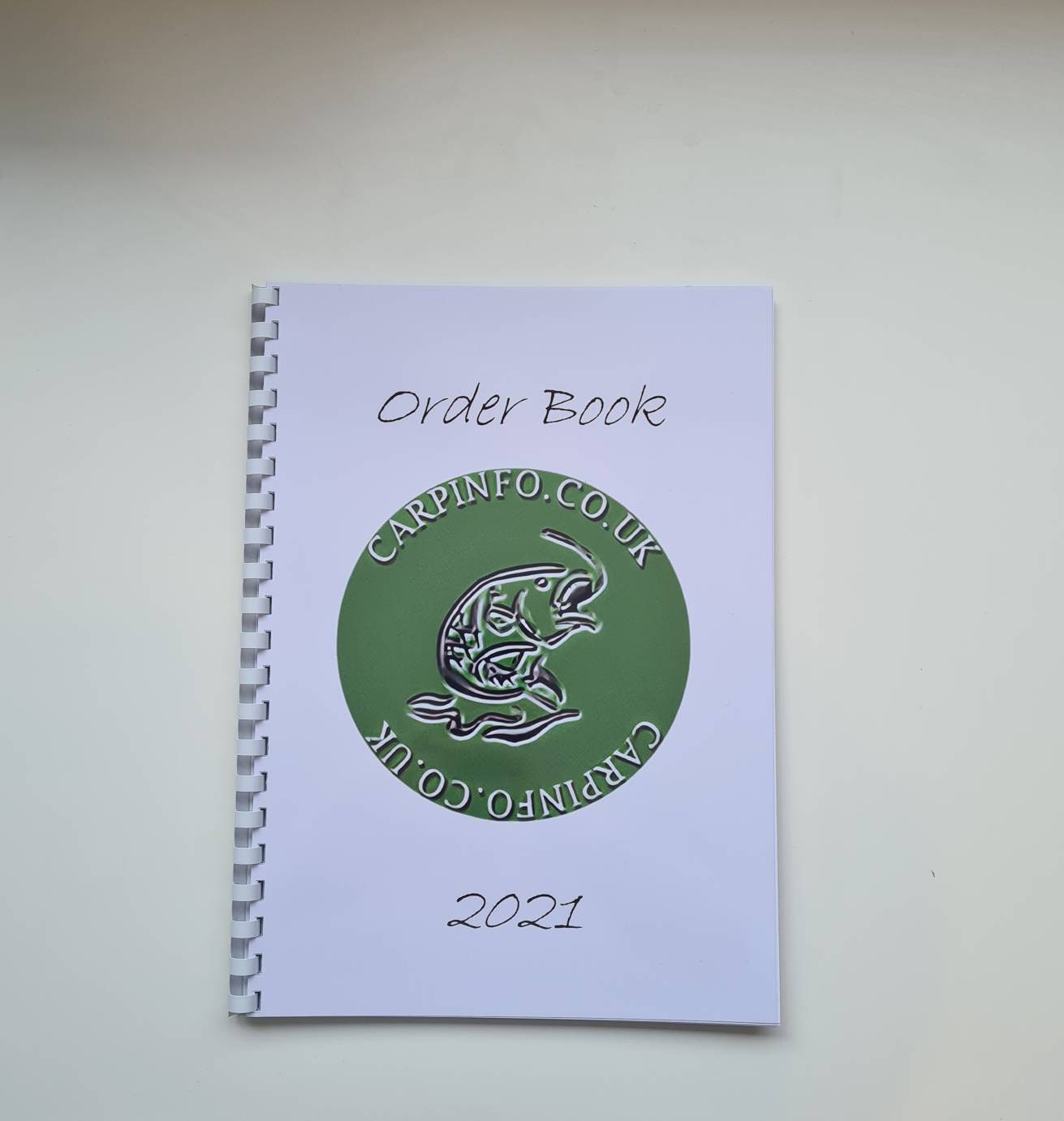 Personalised business order book, logo order book, small business tracker, custom order book, 2022