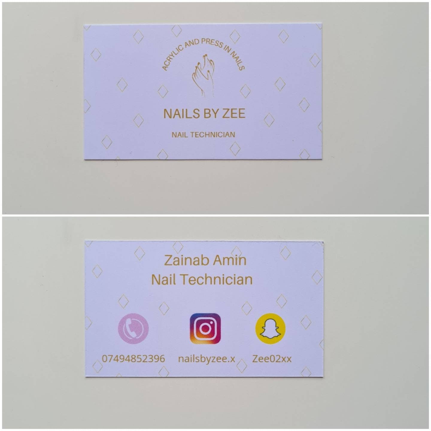 Personalised matt business cards, small business tools, handmade cards, own logo, custom made cards, card printing, business stationery